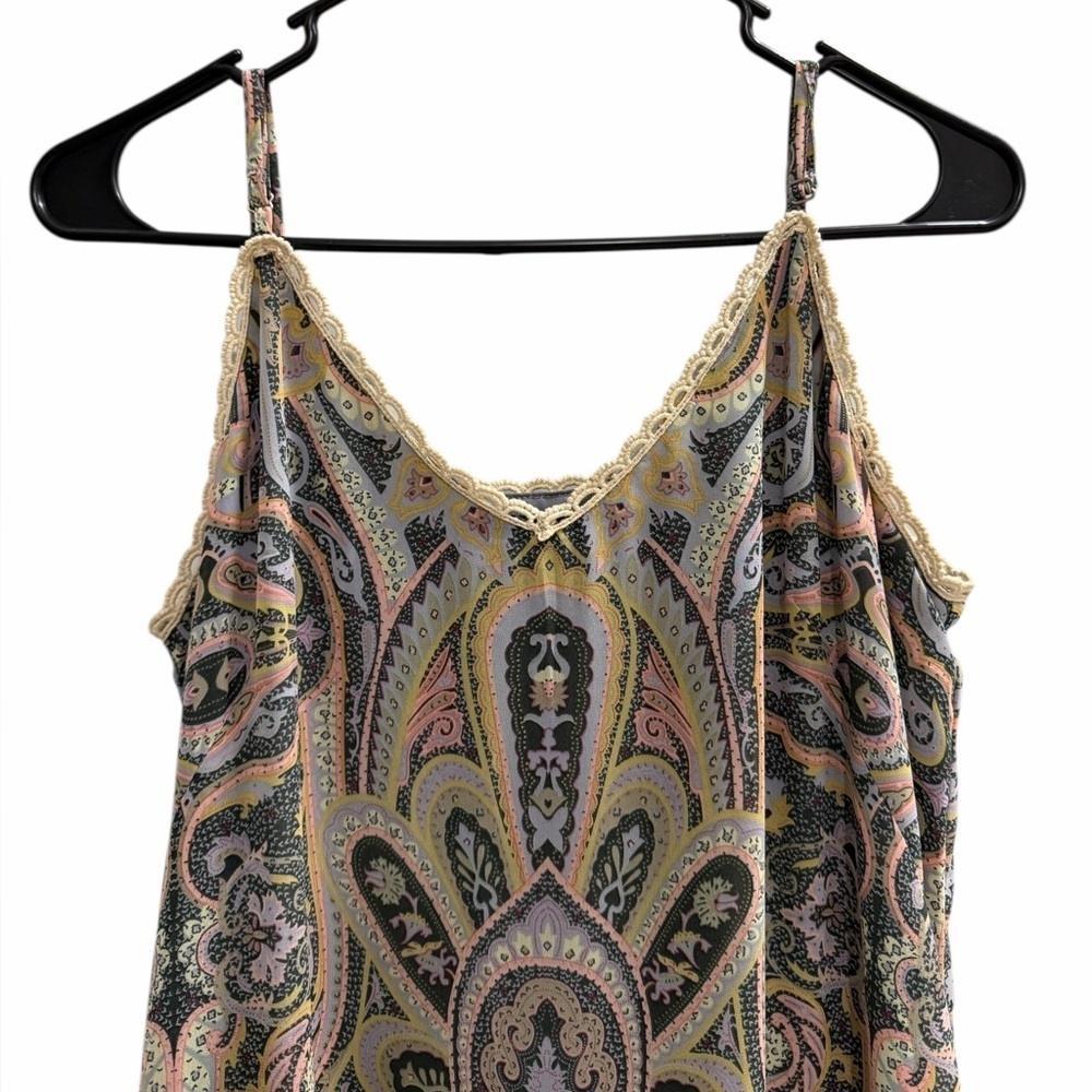 NWOT LOVE SAM Malta Paisley Maxi Dress Size Medium - Picture 5 of 12